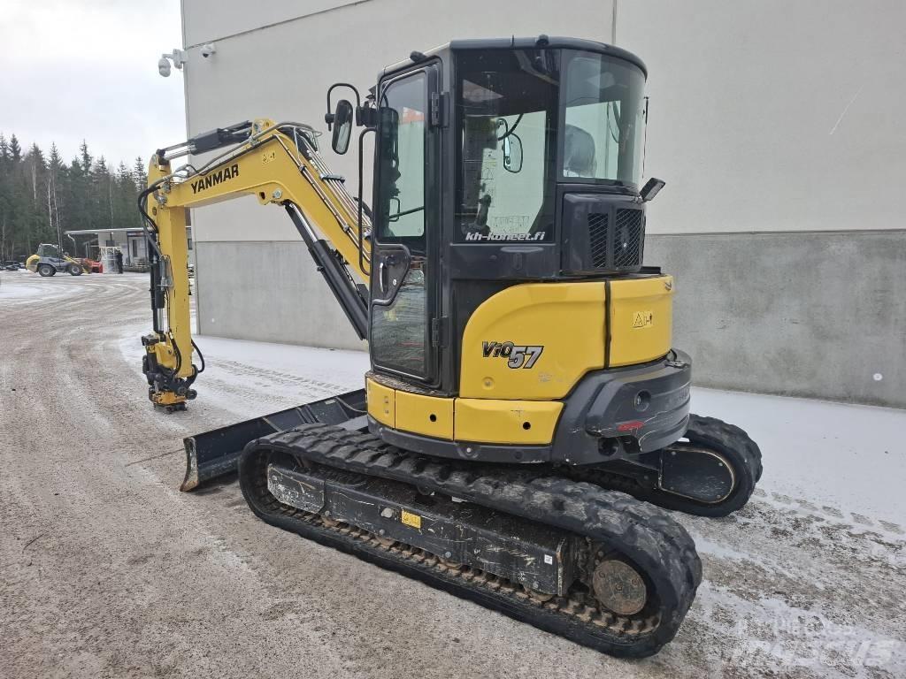 Yanmar Vio 57-6A حفارات صغيرة أقل من 7 طن (حفارات صغيرة)