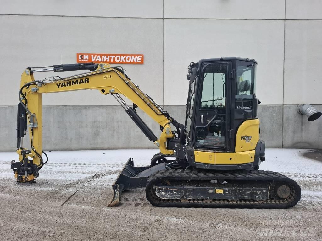 Yanmar Vio 57-6A حفارات صغيرة أقل من 7 طن (حفارات صغيرة)