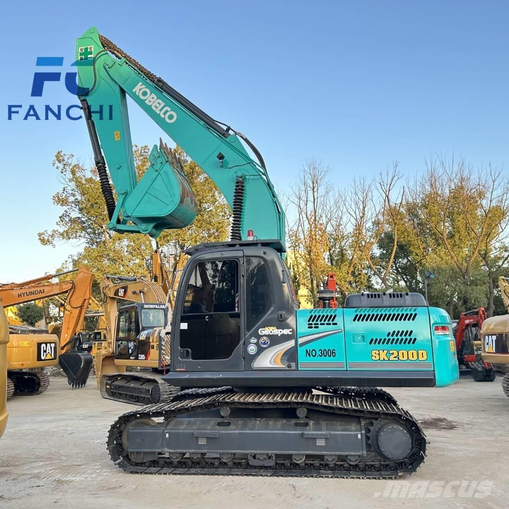 Kobelco SK 200D حفارات زحافة