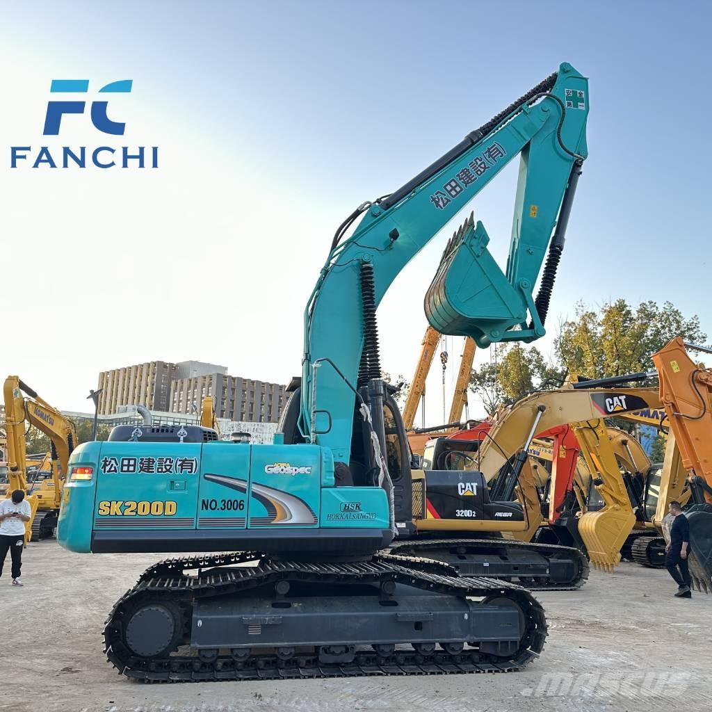 Kobelco SK 200D حفارات زحافة