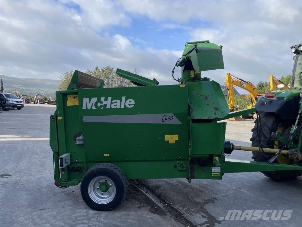 McHale C 460 آلات تمزيق الحزم وتقطيعها ونشرها