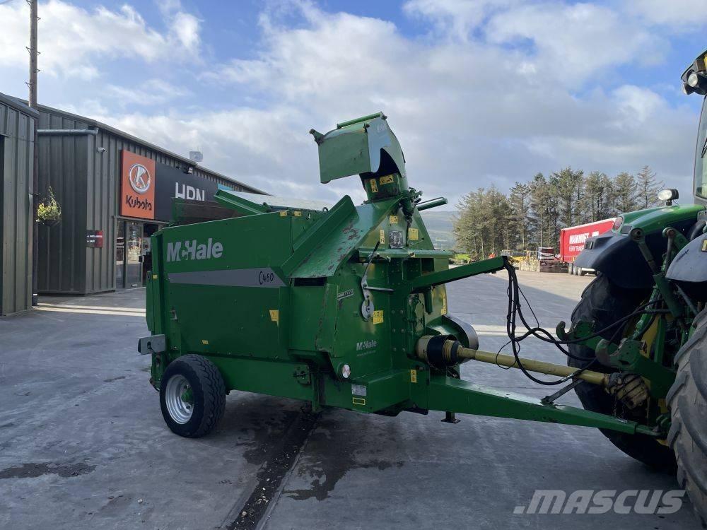 McHale C 460 آلات تمزيق الحزم وتقطيعها ونشرها
