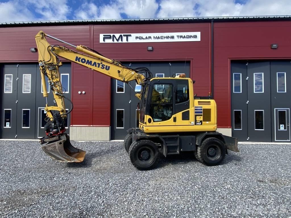 Komatsu PW 148-10 حفارات بعجل
