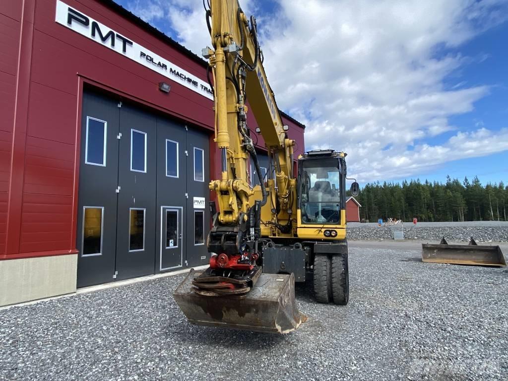 Komatsu PW 148-10 حفارات بعجل