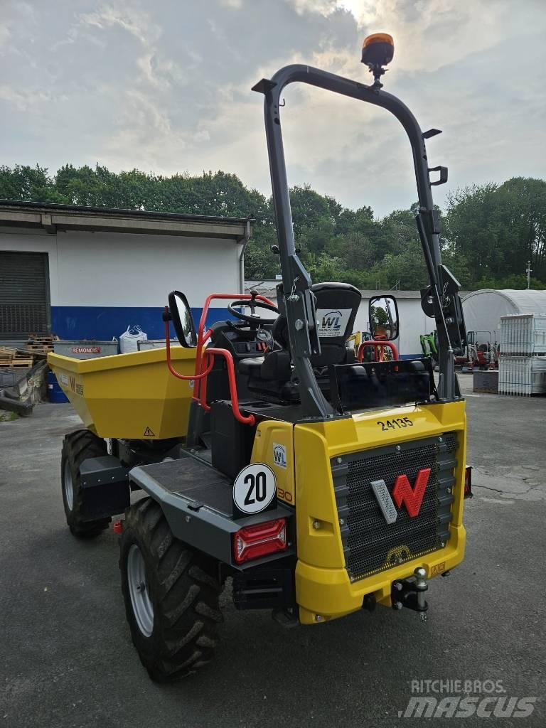 Wacker Neuson DW 30 عربات نقل قلابة للمواقع