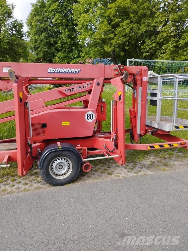 Europelift TM 18 GT المنصات الهوائية المثبتة على مقطورة