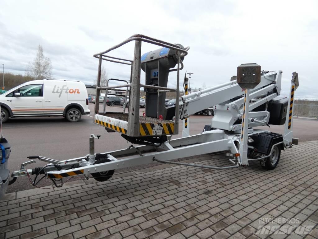 Dino 160 XT Skylift المنصات الهوائية المثبتة على مقطورة