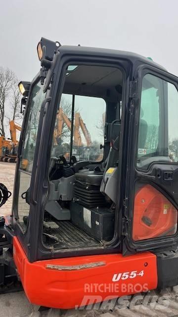 Kubota U 55-4 حفارات صغيرة أقل من 7 طن (حفارات صغيرة)