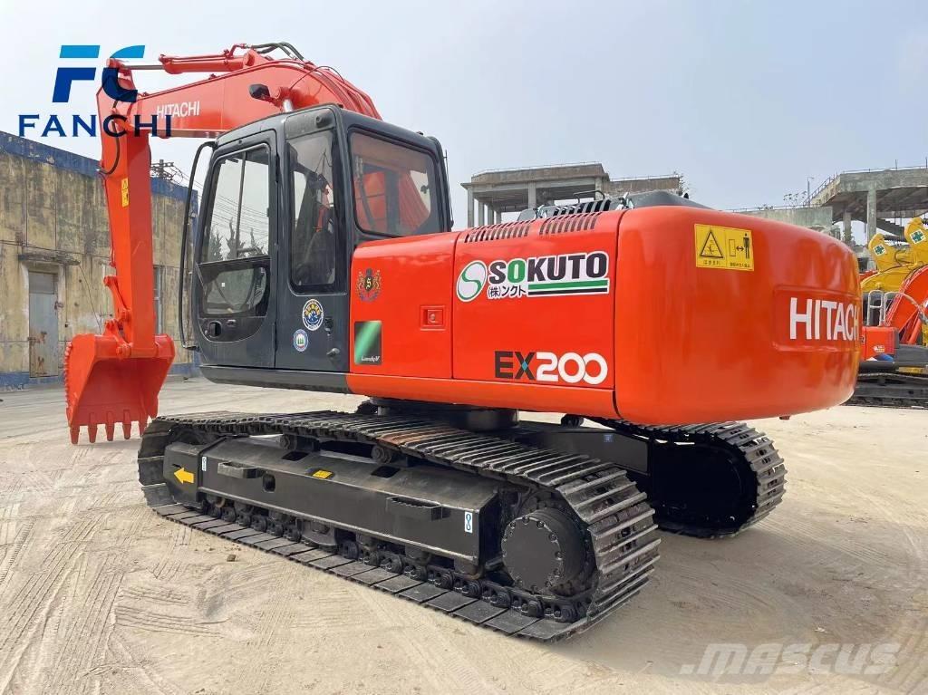 Hitachi EX 200 حفارات زحافة