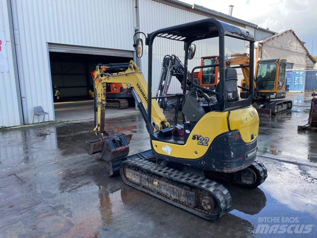 Yanmar SV22 (17850) حفارات صغيرة أقل من 7 طن (حفارات صغيرة)