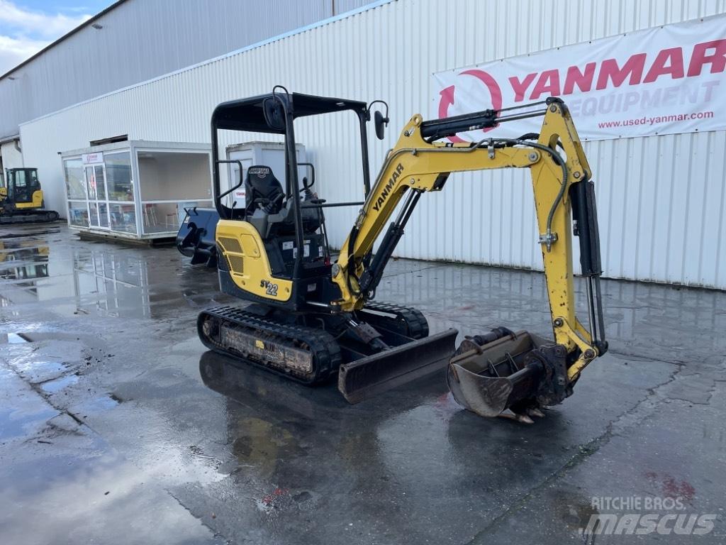 Yanmar SV22 (17850) حفارات صغيرة أقل من 7 طن (حفارات صغيرة)