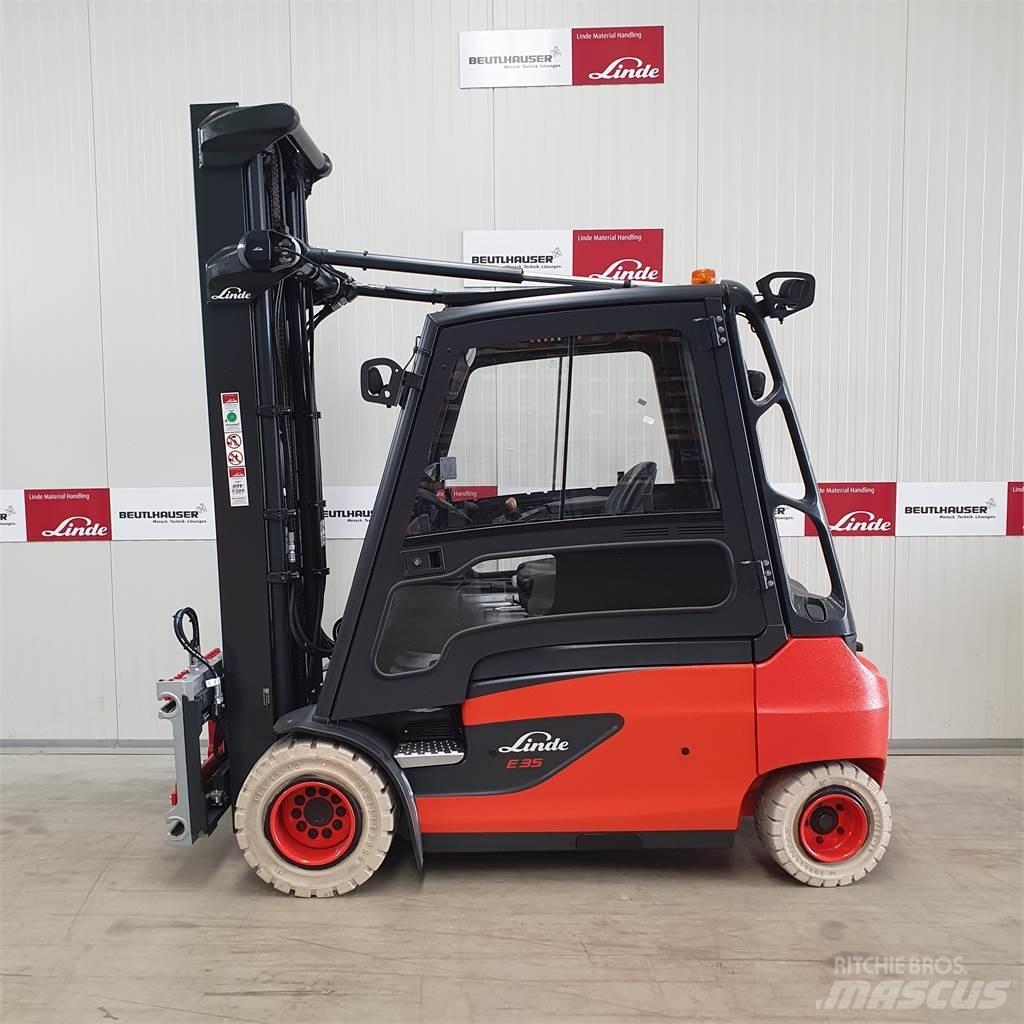 Linde E35L شاحنات ذات رافعات شوكية تعمل بالكهرباء