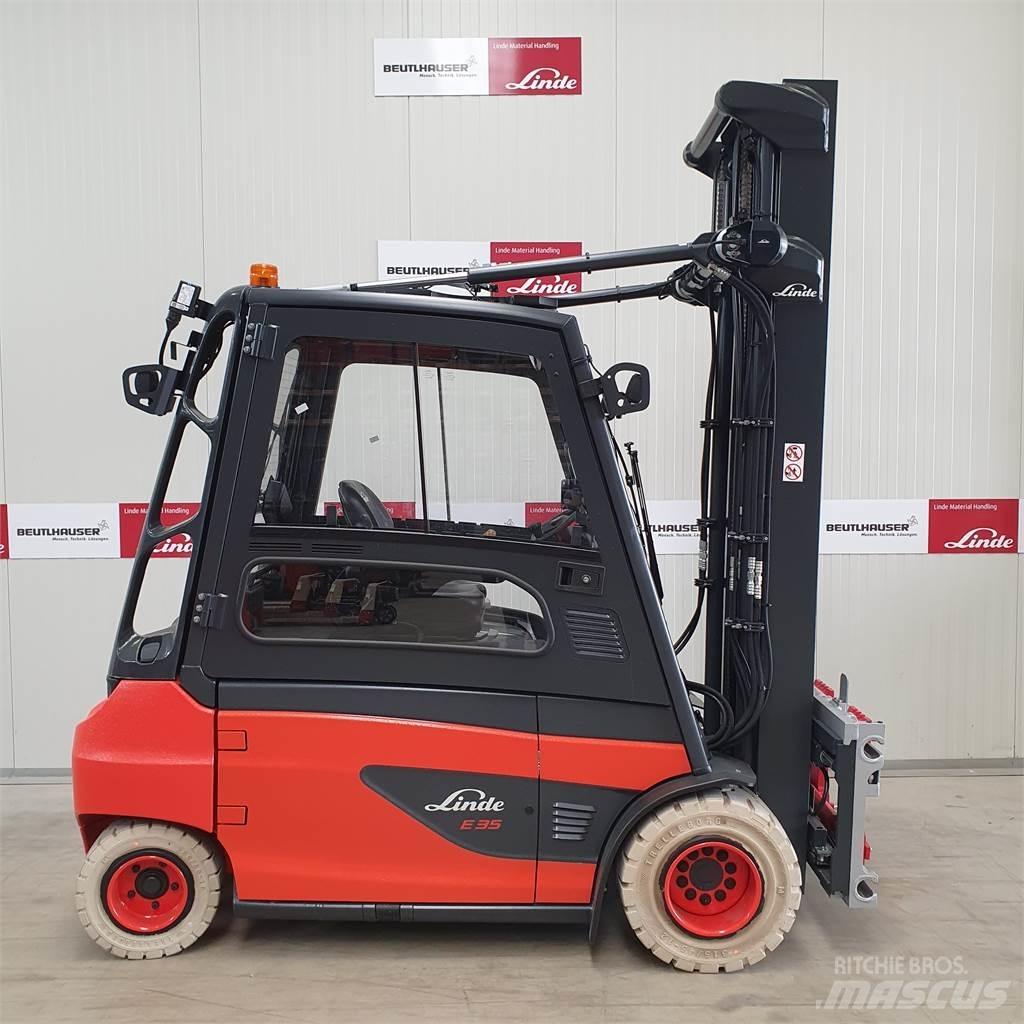 Linde E35L شاحنات ذات رافعات شوكية تعمل بالكهرباء