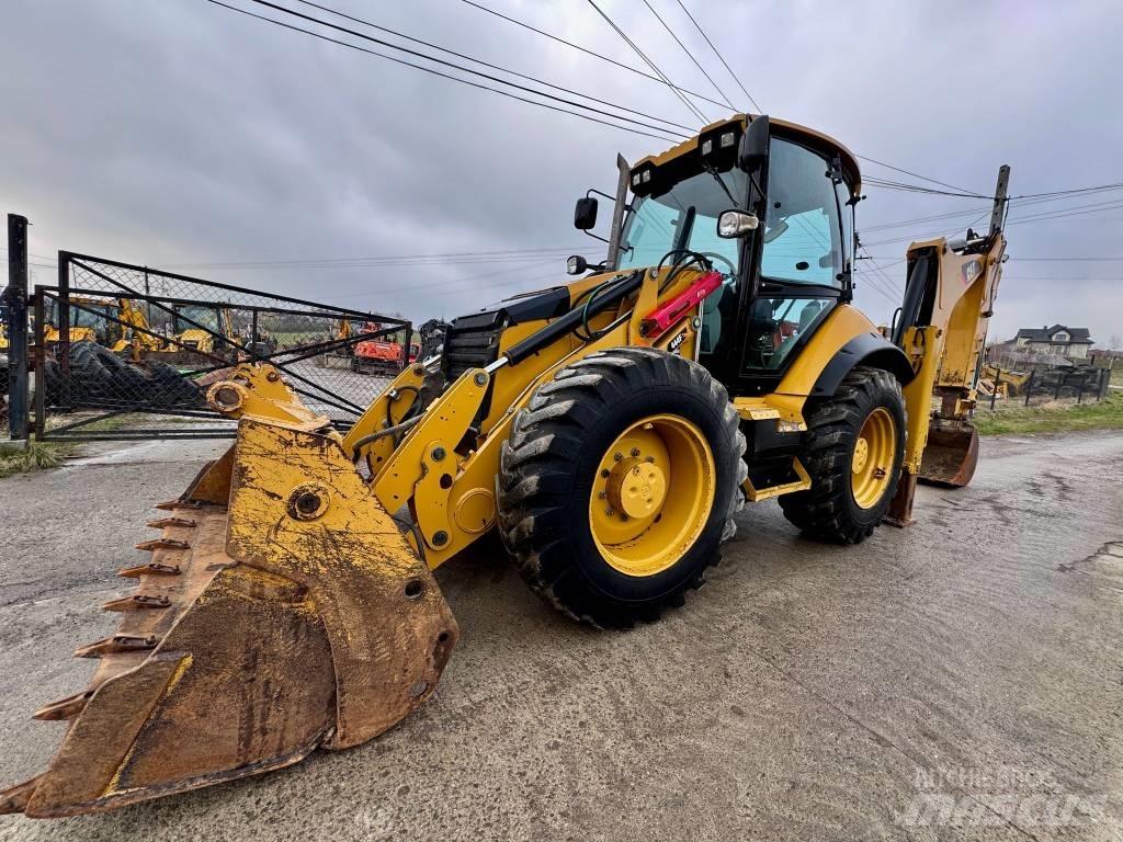 CAT 444F, JOYSTICK لوادر ذات جرافات عكسية