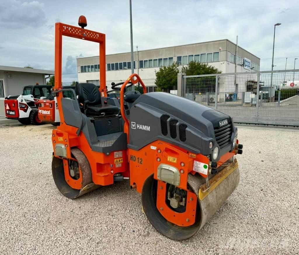 Hamm HD 12 مداحل ثنائية الاسطوانة