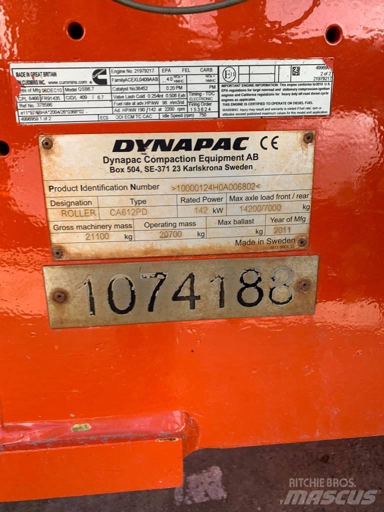 Dynapac CA 612 مداحل