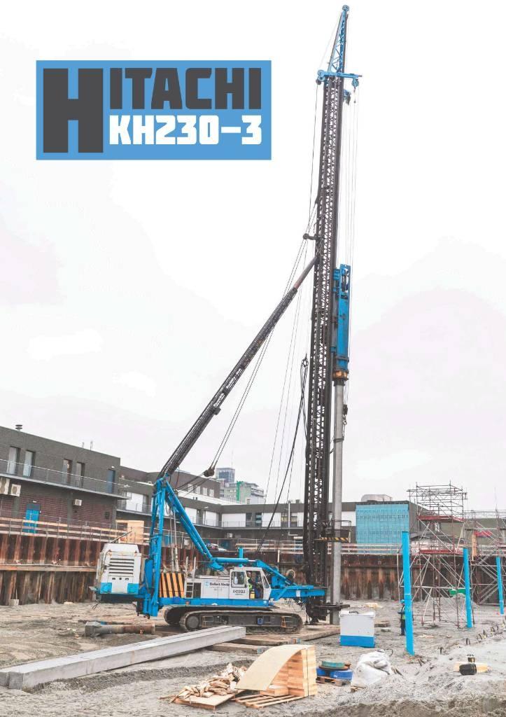 Hitachi KH230-3GLS منصات دق خوازيق
