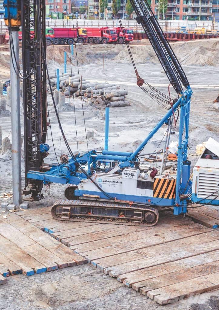 Hitachi KH230-3GLS منصات دق خوازيق