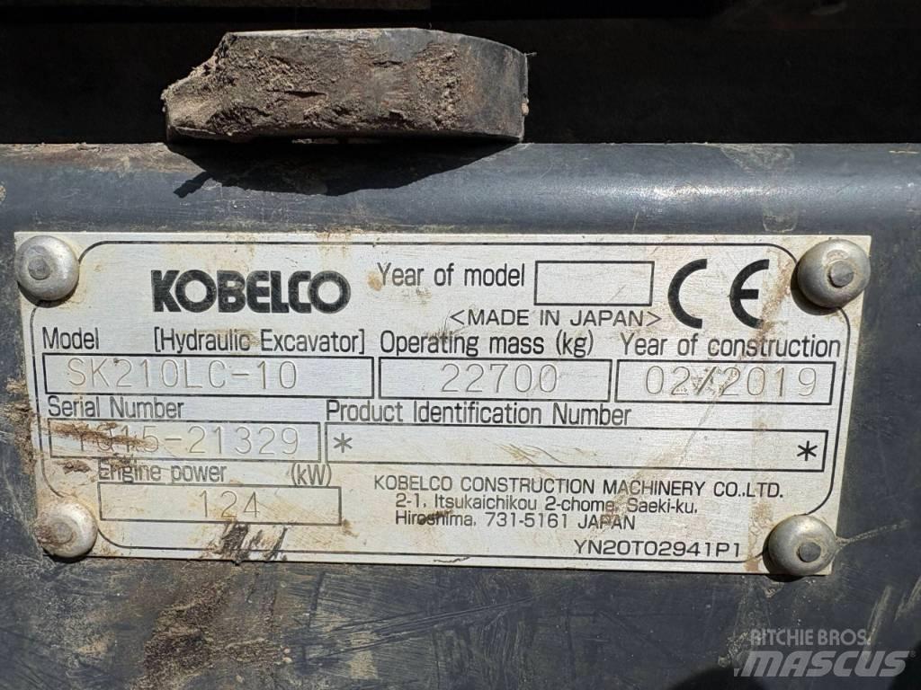 Kobelco SK 210 LC-10 حفارات زحافة