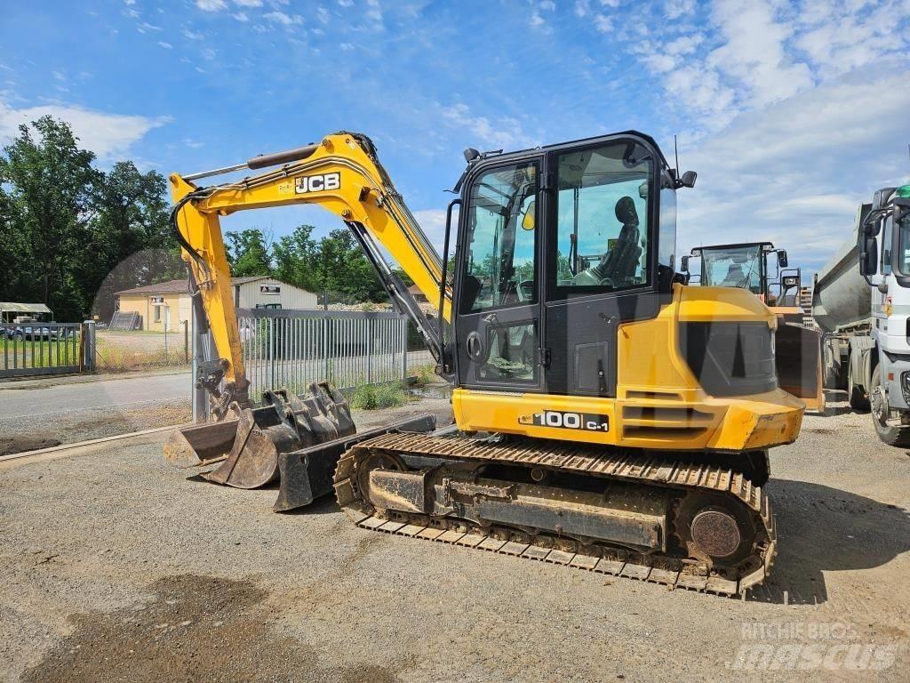 JCB 100 C حفارات وسط 7 طن - 12 طن