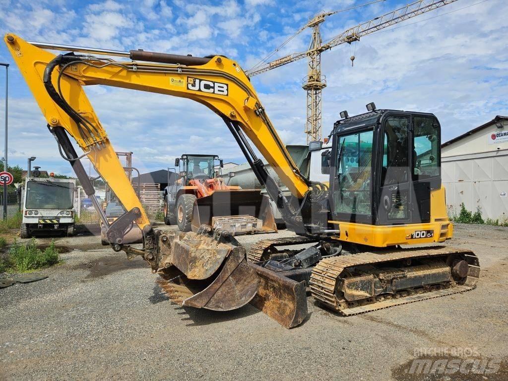 JCB 100 C حفارات وسط 7 طن - 12 طن