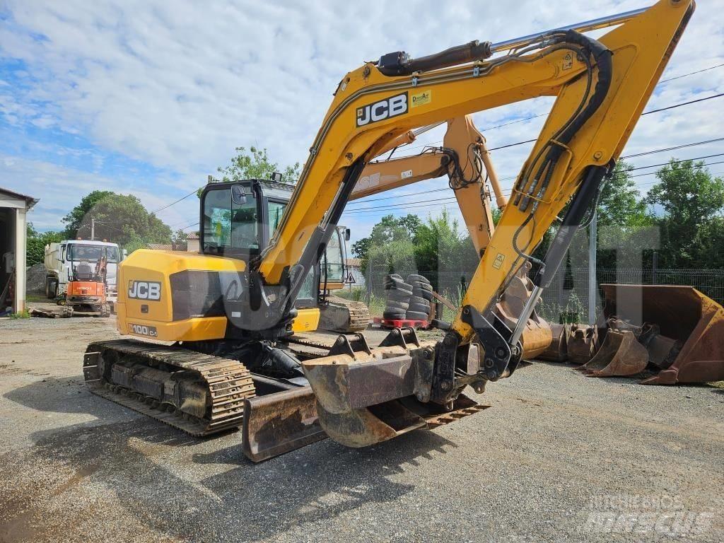 JCB 100 C حفارات وسط 7 طن - 12 طن