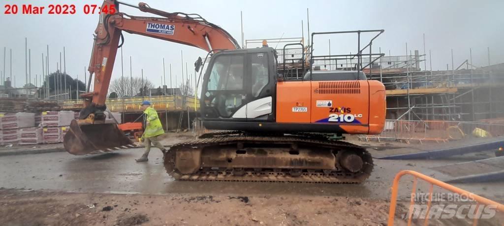 Hitachi ZX 210 LC-6 حفارات زحافة
