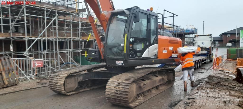 Hitachi ZX 210 LC-6 حفارات زحافة