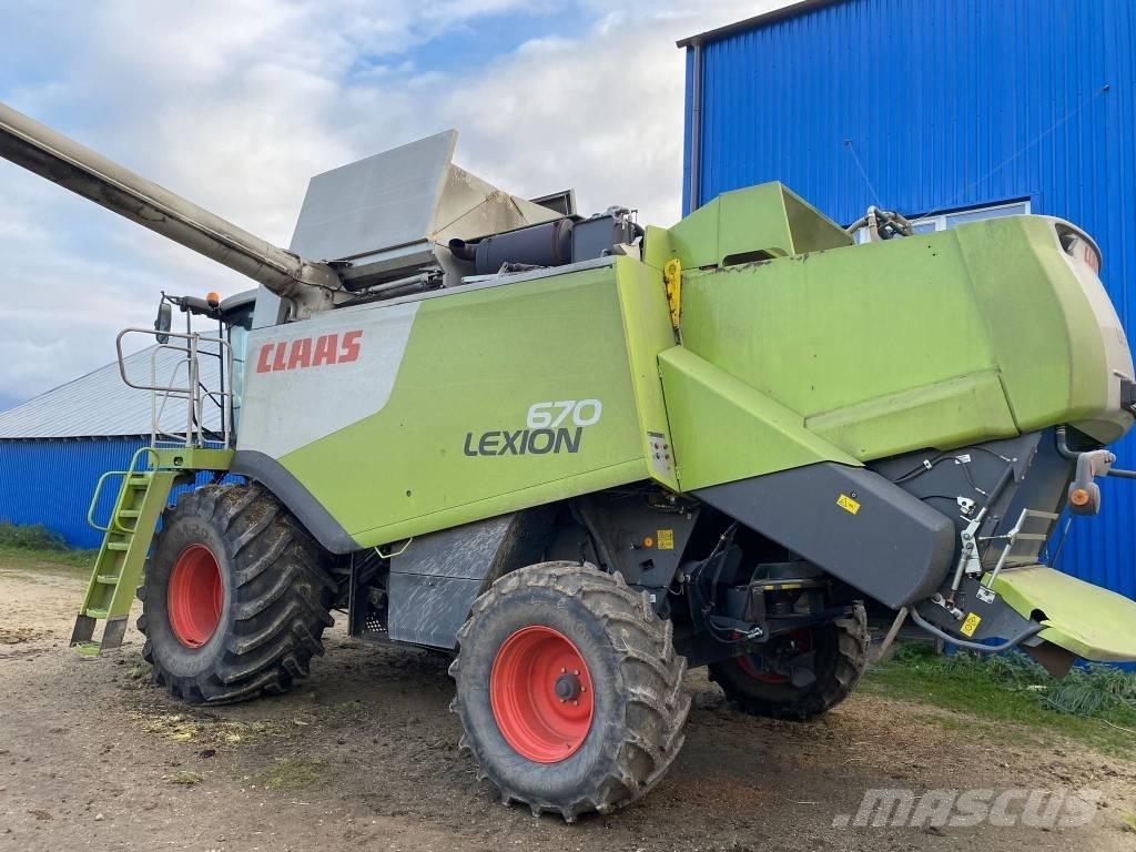 CLAAS Lexion 670 حصادات