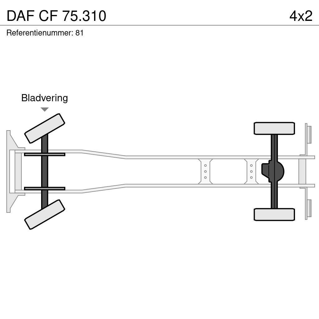 DAF CF 75.310 رافعات صالحة لكل أنواع الطرق