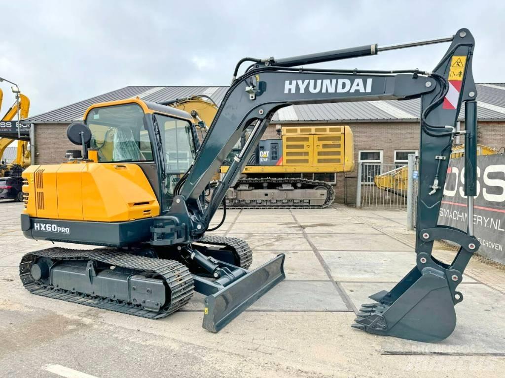 Hyundai HX 60 Pro حفارات صغيرة أقل من 7 طن (حفارات صغيرة)
