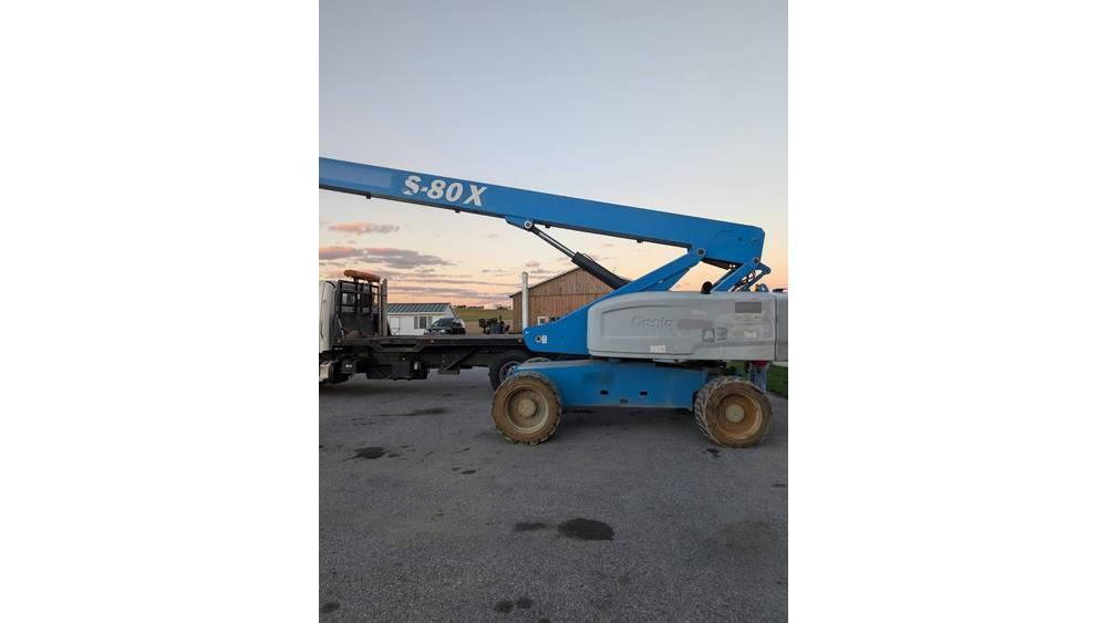 Genie S 80x رافعات سلة تلسكوبية