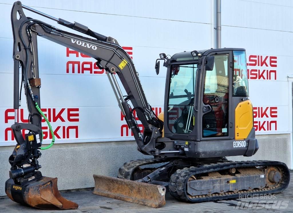 Volvo ECR 50 D حفارات صغيرة أقل من 7 طن (حفارات صغيرة)