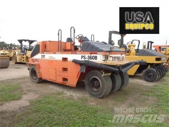 CAT PS-360B مداحل ذات إطارات هوائية