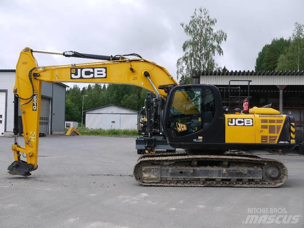 JCB JS 210 LC حفارات زحافة