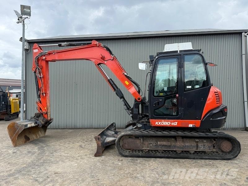 Kubota KX 080-4 حفارات وسط 7 طن - 12 طن
