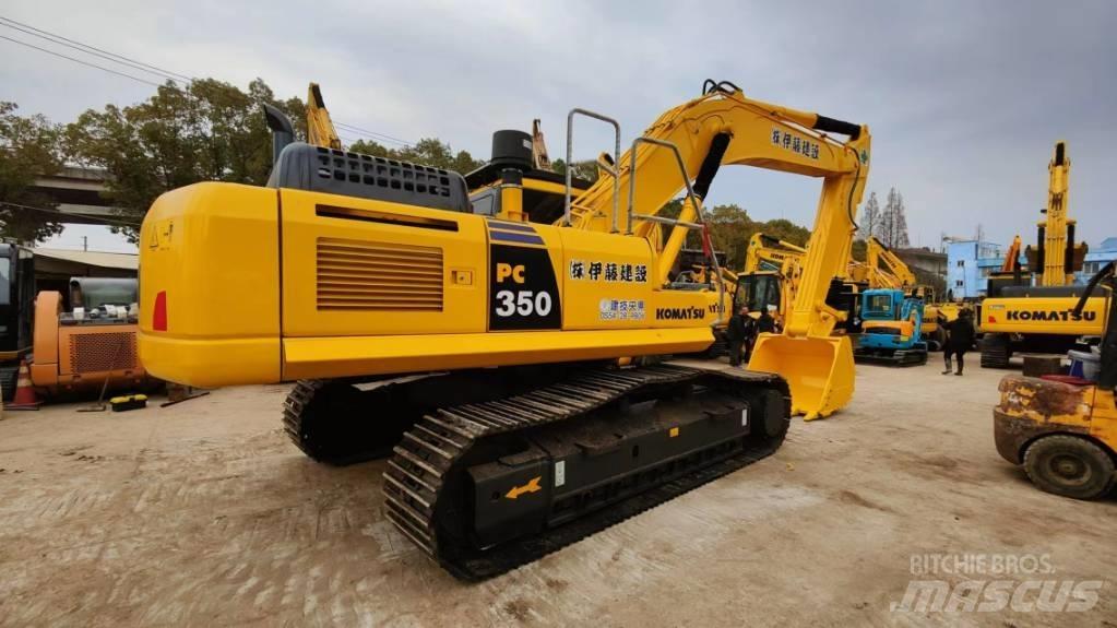 Komatsu PC 350 حفارات زحافة