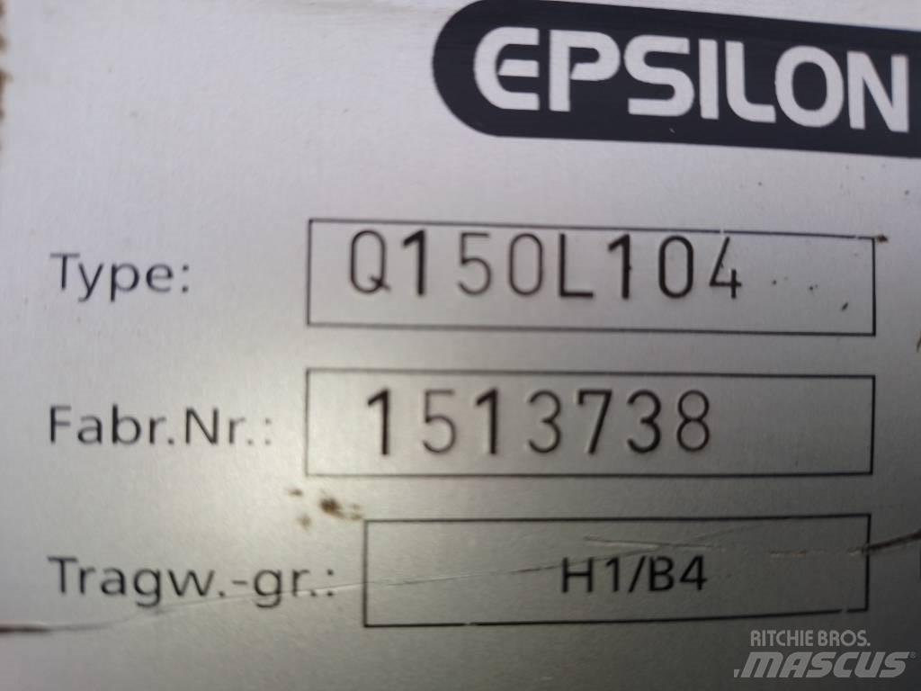 Epsilon Q 150 رافعات أشجار