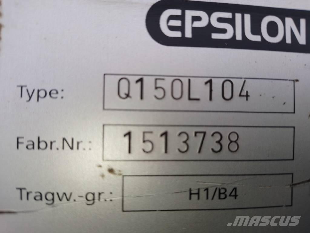 Epsilon Q 150 L104 رافعات أشجار