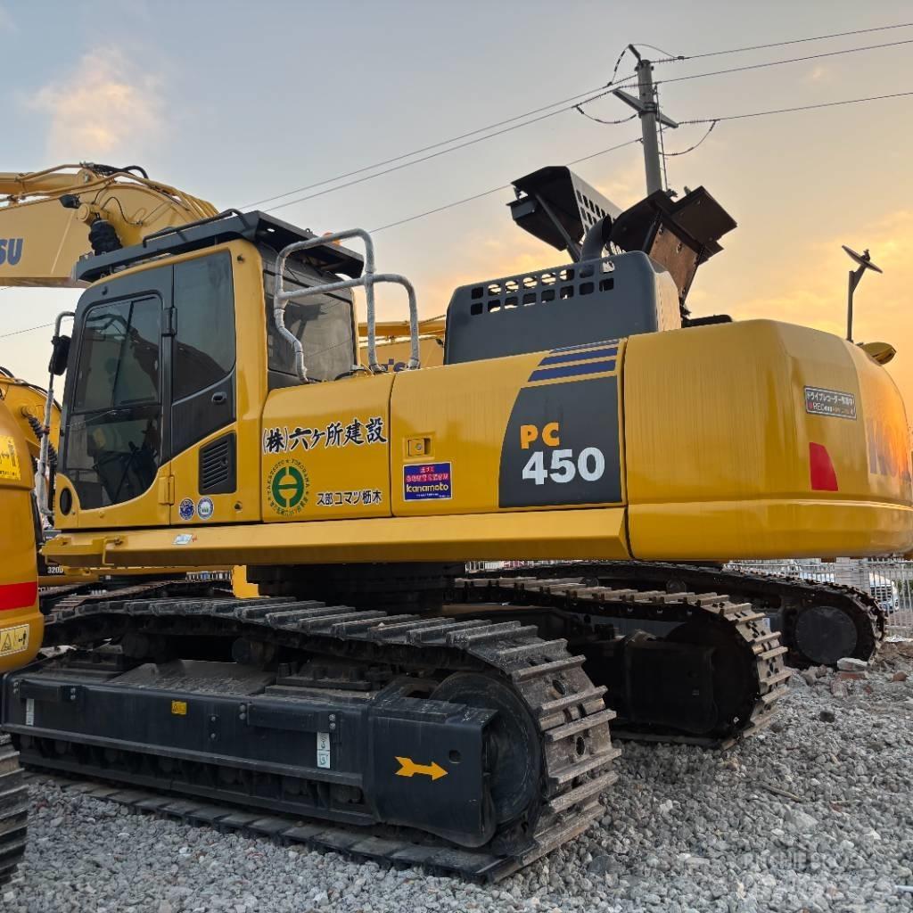 Komatsu PC 450 حفارات زحافة