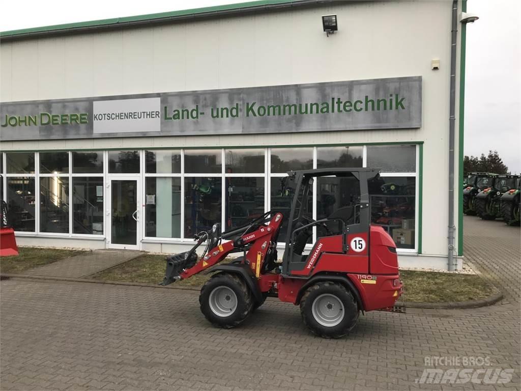 Weidemann 1190e لوادر بعجل