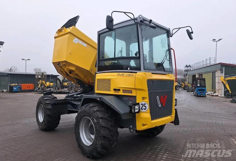 Wacker Neuson DV90 عربات نقل قلابة للمواقع