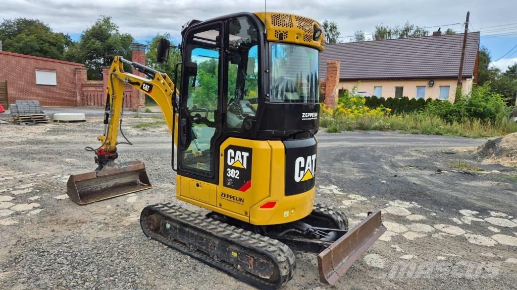 CAT 302 CR حفارات صغيرة أقل من 7 طن (حفارات صغيرة)
