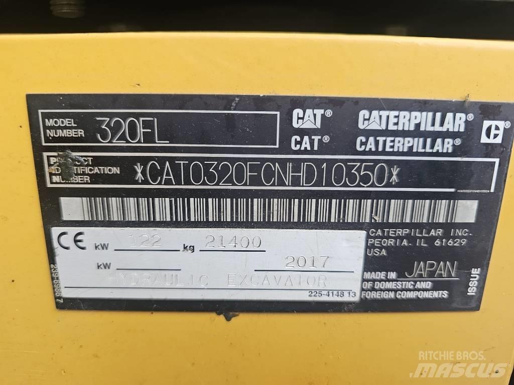 CAT 320FL حفارات زحافة
