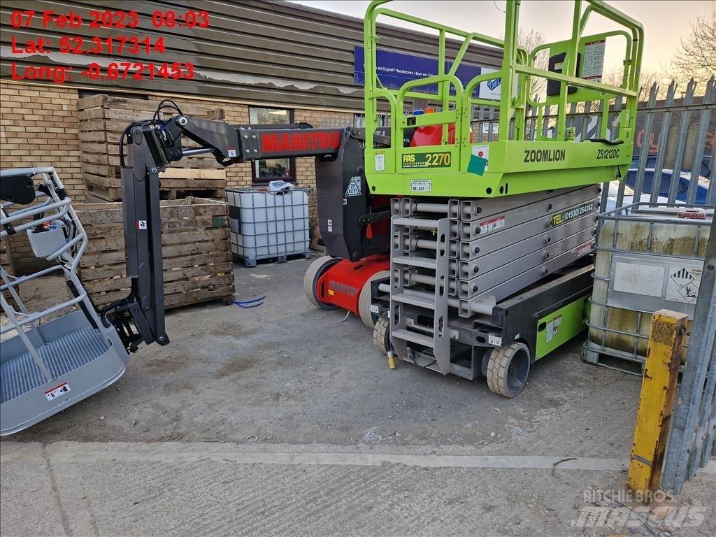 Manitou 120 ETJ 3D مناولات متداخلة