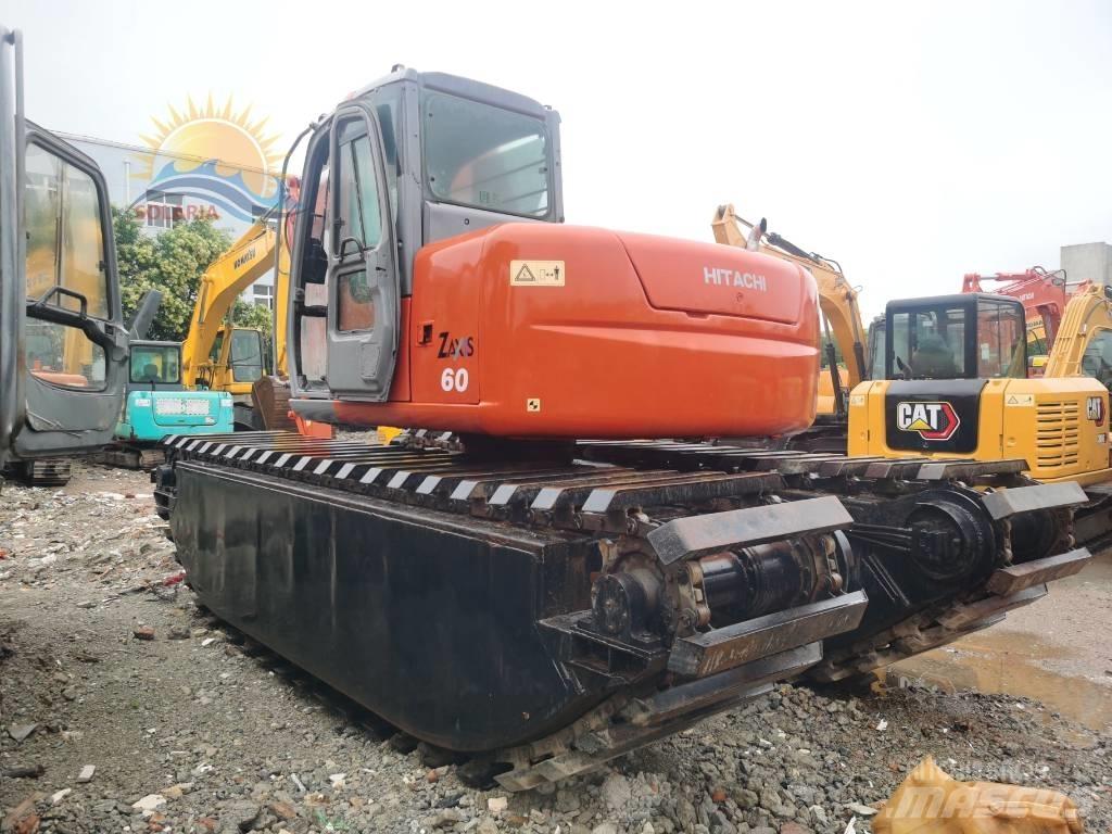 Hitachi ZX 60 الحفارات البرمائية