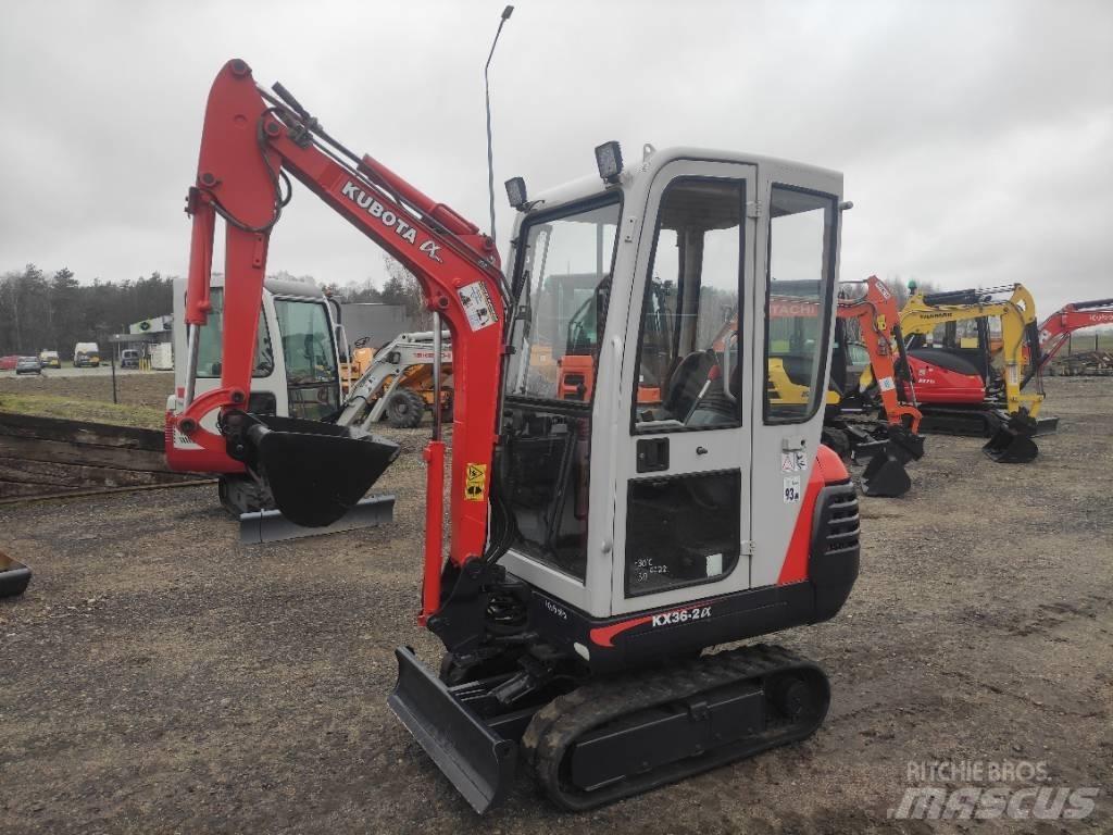 Kubota KX 36-2 alfa حفارات صغيرة أقل من 7 طن (حفارات صغيرة)