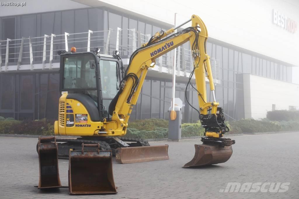 Komatsu PC 35 MR-5 حفارات صغيرة أقل من 7 طن (حفارات صغيرة)