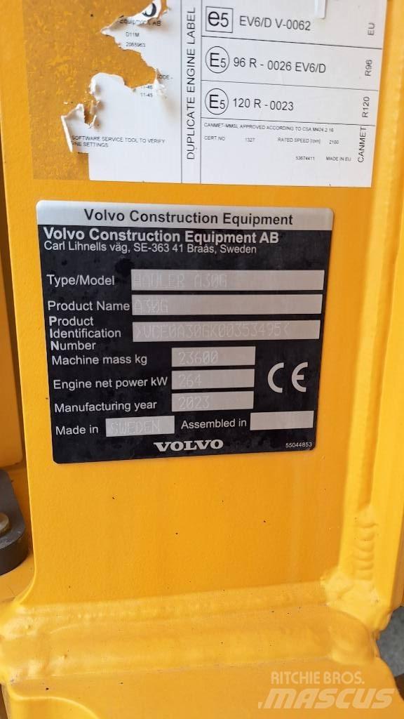 Volvo A 30 G ساحبات مفصلية