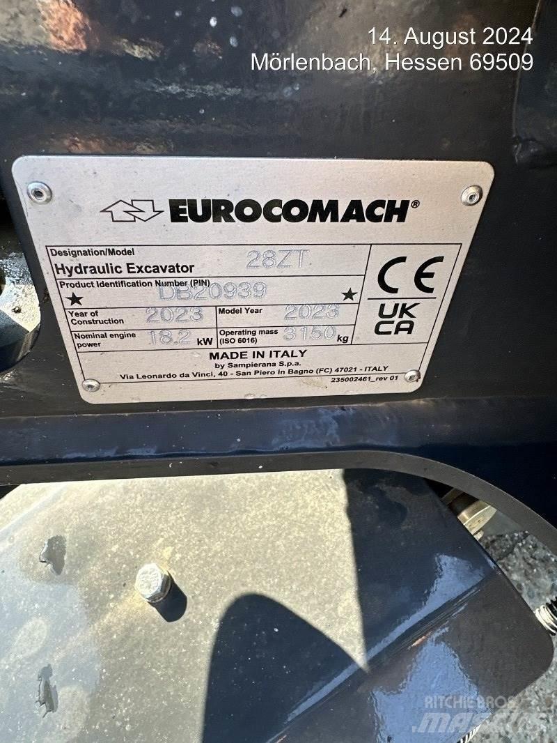 Eurocomach 28ZT حفارات صغيرة أقل من 7 طن (حفارات صغيرة)